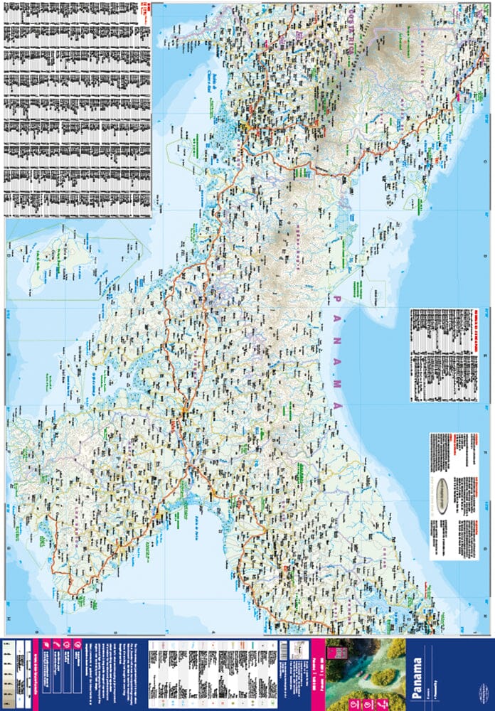 Carte routière - Panama | Reise Know How carte routière Reise Know-How