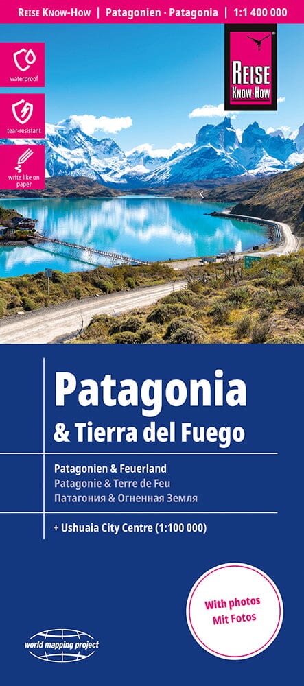 Carte routière - Patagonie & Terre de Feu | Reise Know How carte pliée Reise Know-How 