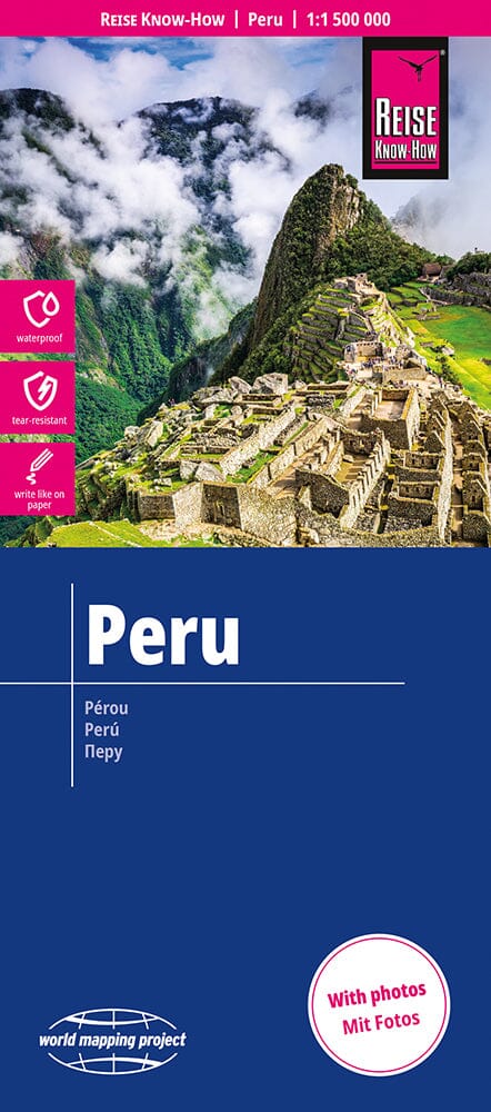 Carte routière - Pérou | Reise Know How carte routière Reise Know-How