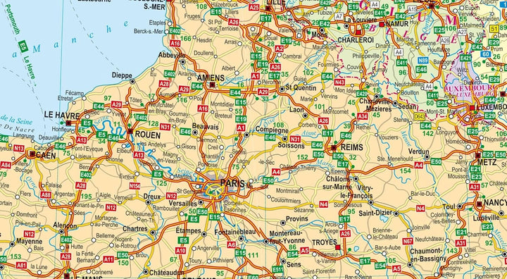 Carte routière plastifiée - Europe | Express Map carte routière Express Map 