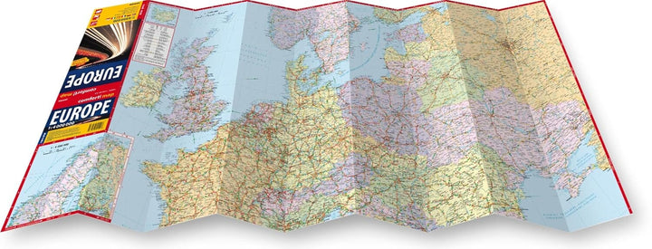 Carte routière plastifiée - Europe | Express Map carte routière Express Map 
