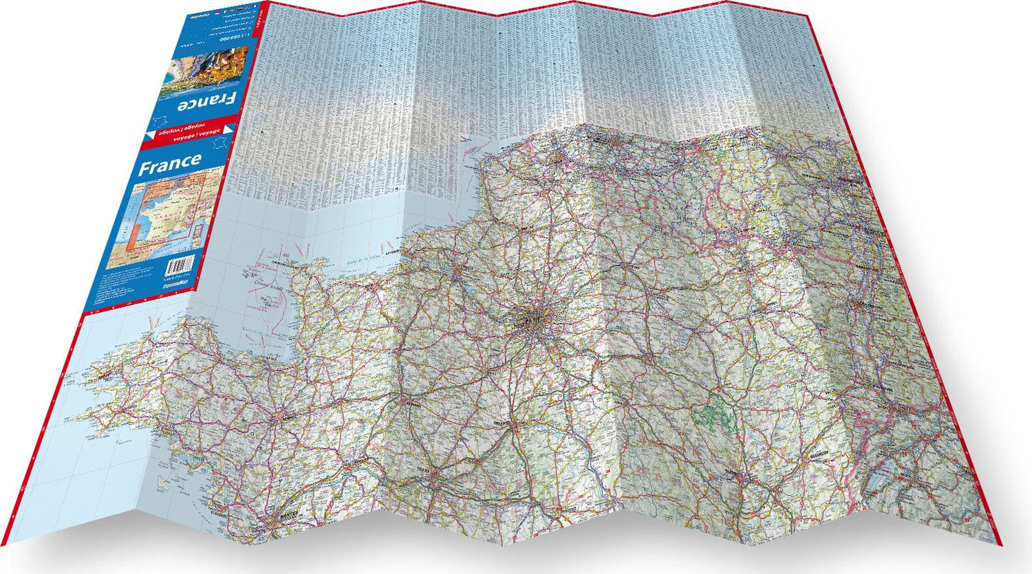 Carte routière plastifiée - France 2026 | Express Map carte routière Express Map 