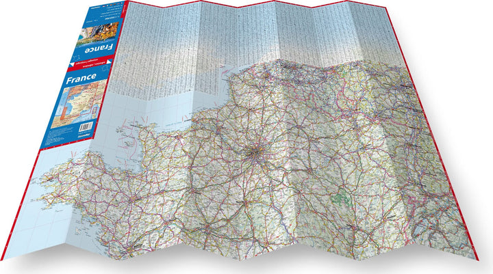 Carte routière plastifiée - France 2026 | Express Map carte routière Express Map 