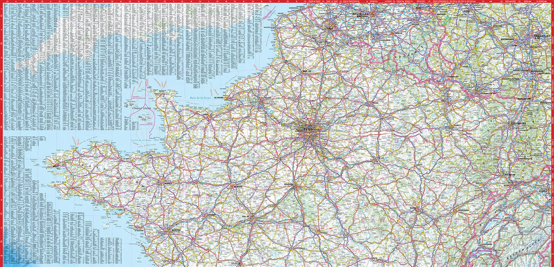 Carte routière plastifiée - France | Express Map carte routière Express Map 