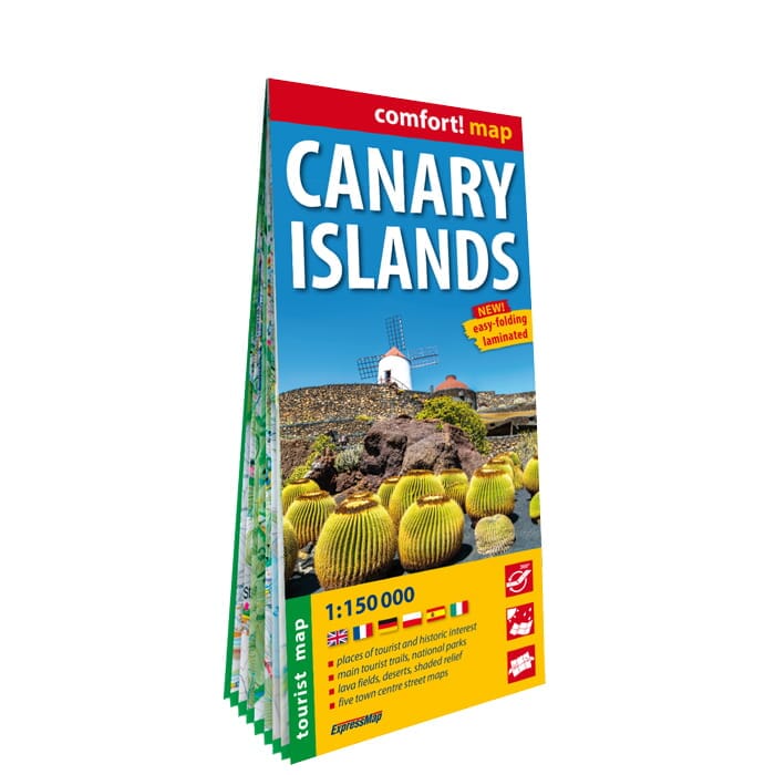 Carte routière plastifiée - Iles Canaries | Express Map carte pliée Express Map 