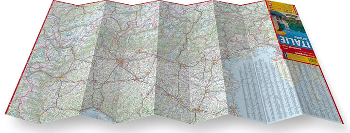 Carte routière plastifiée - Italie Nord | Express Map carte routière Express Map 