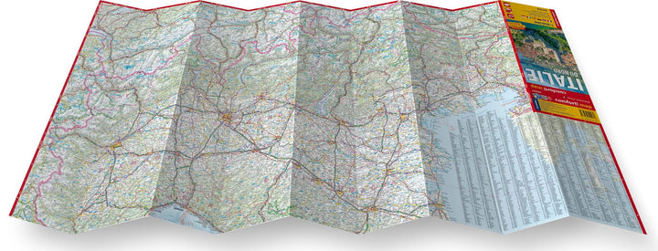 Carte routière plastifiée - Italie Nord | Express Map carte routière Express Map 