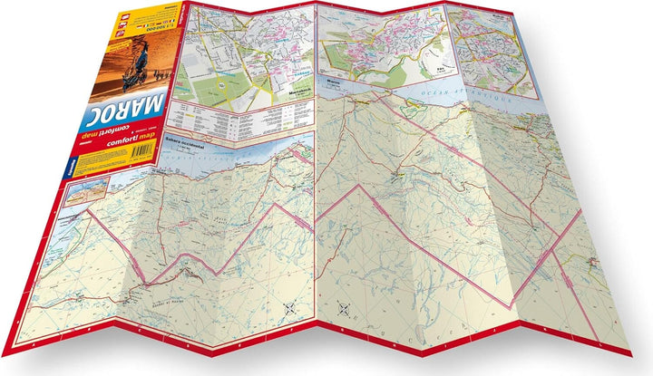 Carte routière plastifiée - Maroc | Express Map carte routière Express Map 