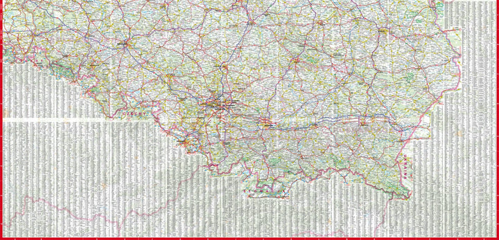 Carte routière plastifiée - Pologne | Express Map carte routière Express Map 