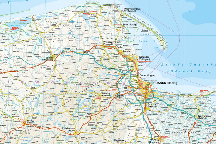 Carte routière - Pologne Nord | Reise Know How carte routière Reise Know-How 