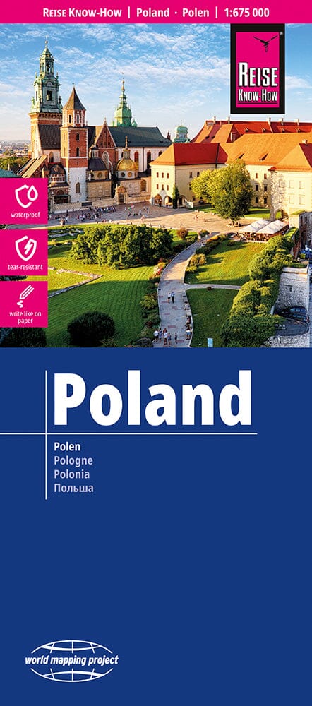 Carte routière - Pologne | Reise Know How carte routière Reise Know-How 