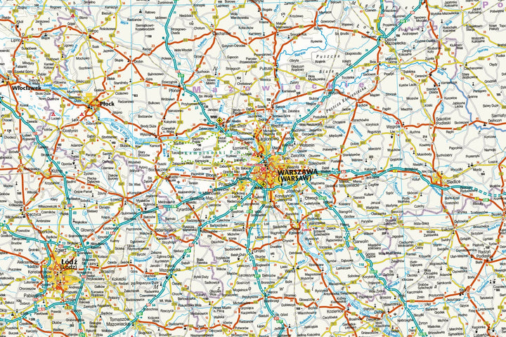 Carte routière - Pologne | Reise Know How carte routière Reise Know-How 