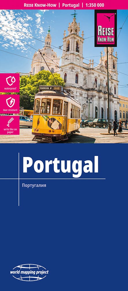 Carte routière - Portugal | Reise Know How carte routière Reise Know-How