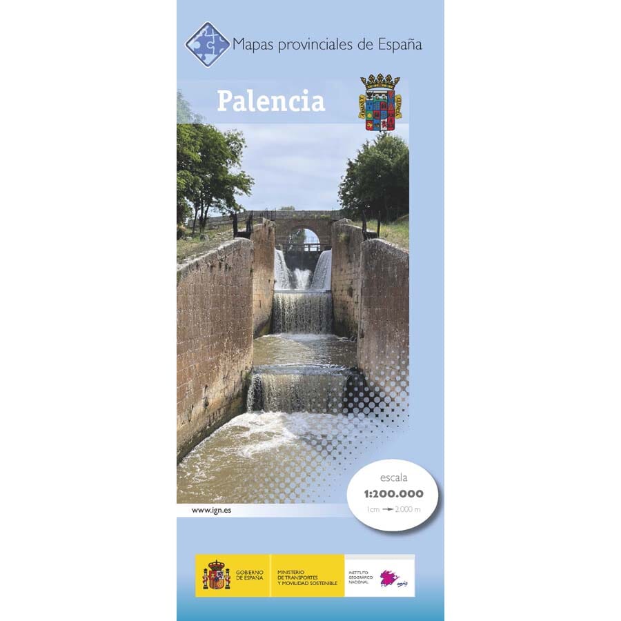 Carte routière provinciale n° 35 - Palencia (Castille-et-Leon, Espagne) | CNIG carte routière CNIG