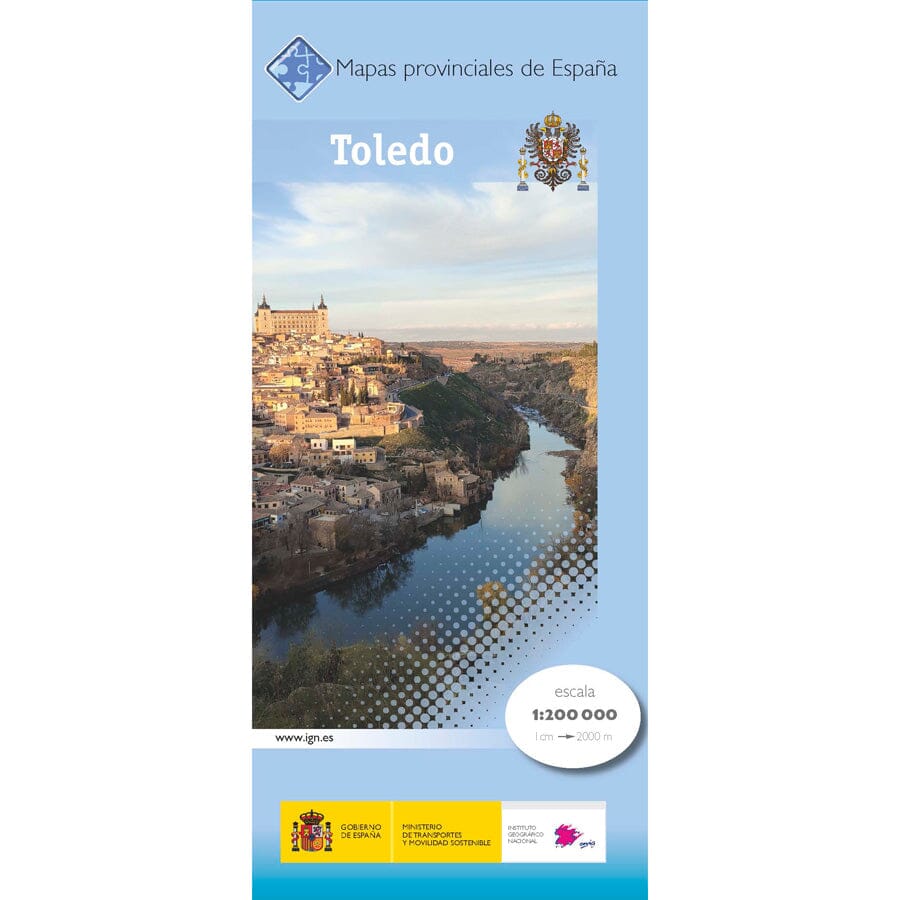 Carte routière provinciale n° 44 - Tolède (Espagne) | CNIG carte routière CNIG 