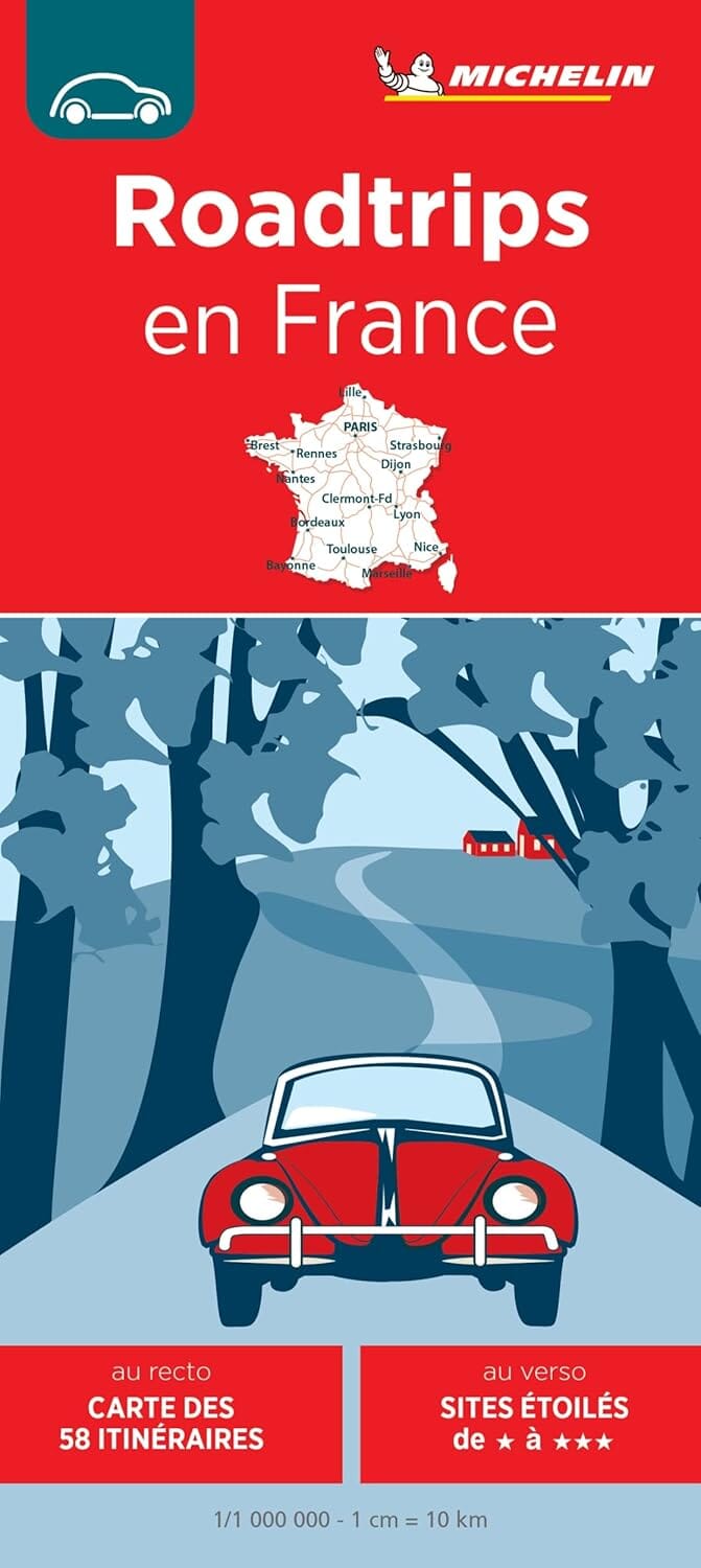 Carte routière - Roadtrips en France | Michelin carte routière Michelin