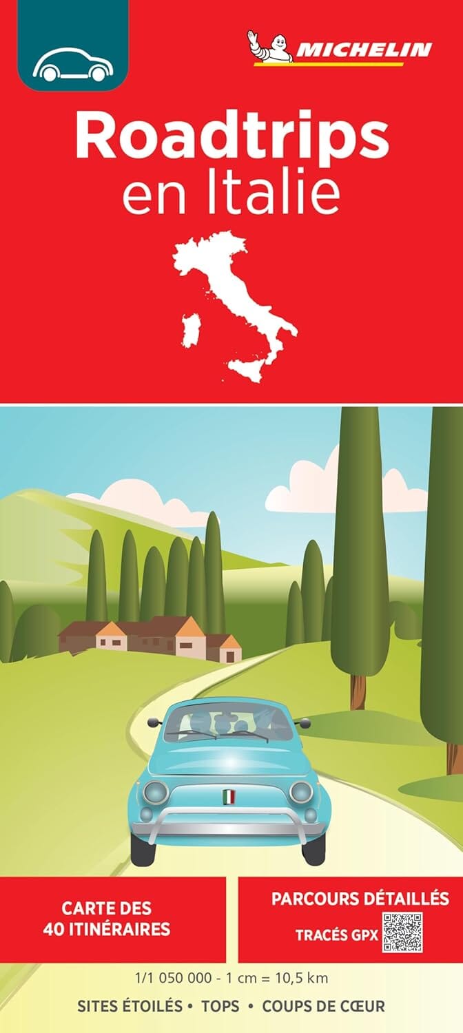 Carte routière - Roadtrips en Italie | Michelin carte routière Michelin