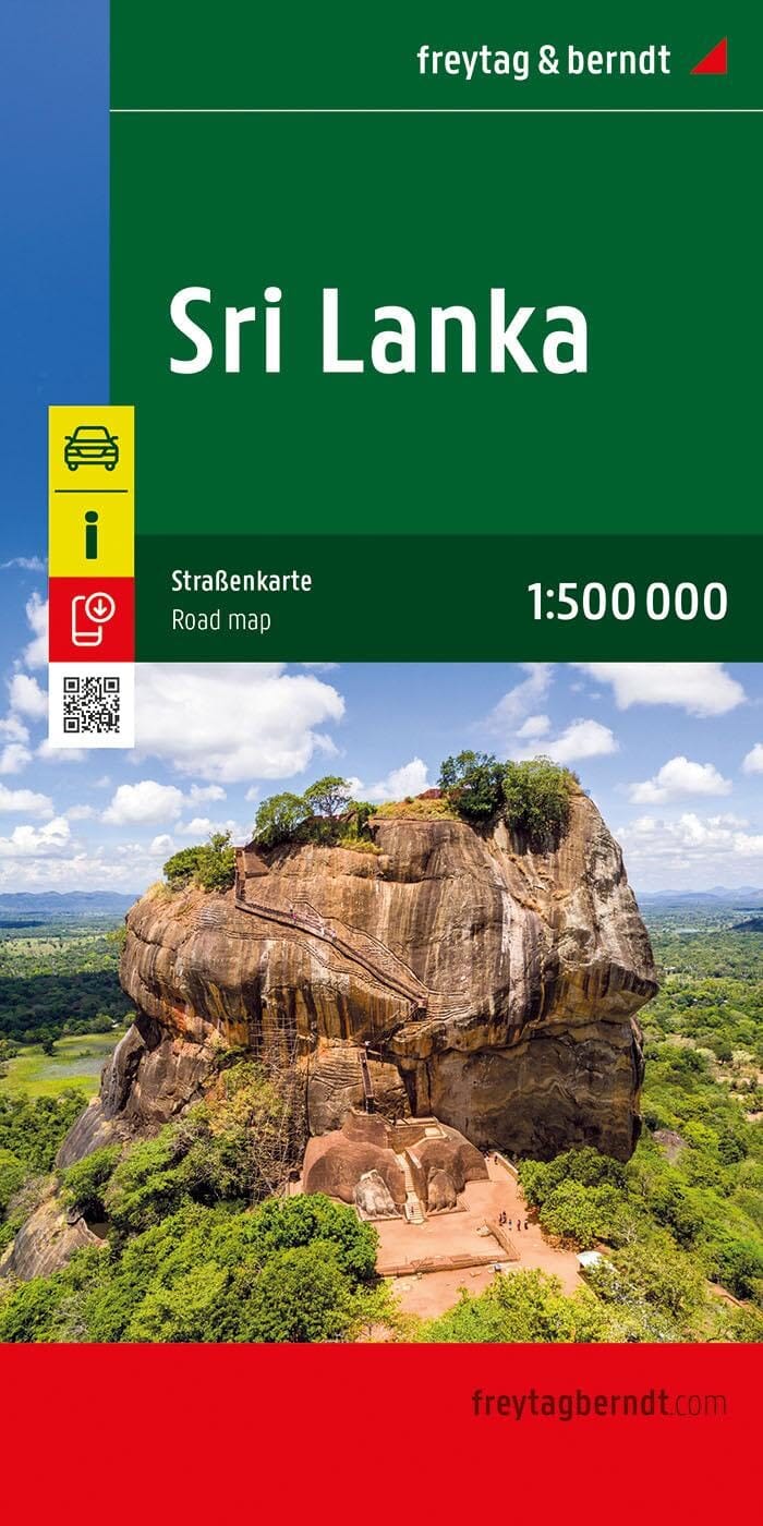 Carte routière - Sri Lanka | Freytag & Berndt carte routière Freytag & Berndt 