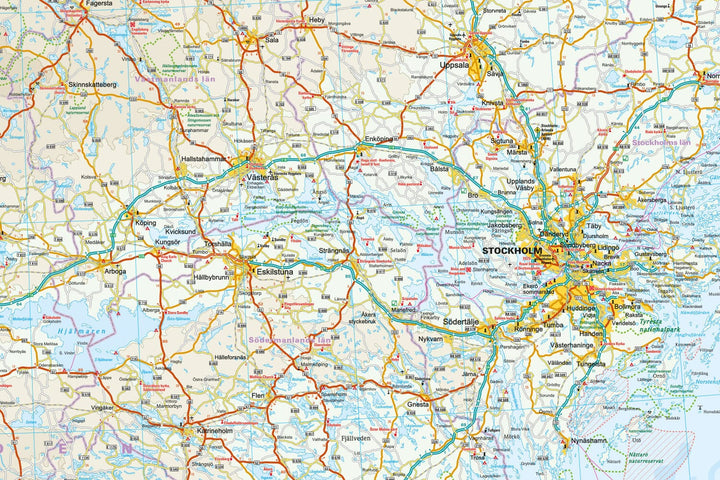 Carte routière - Suède Sud | Reise Know-How carte routière Reise Know-How