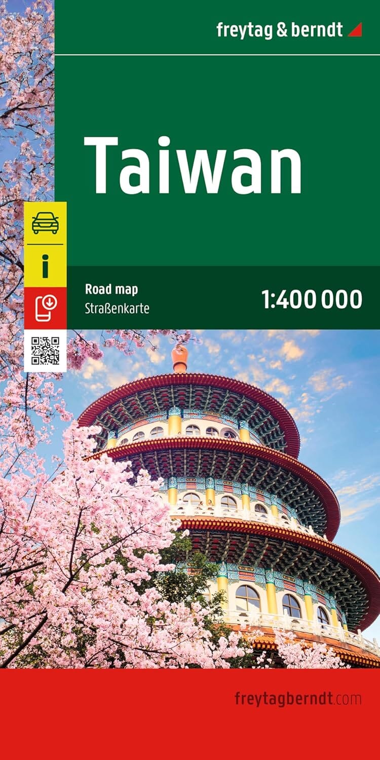 Carte routière - Taiwan | Freytag & Berndt carte routière Freytag & Berndt 