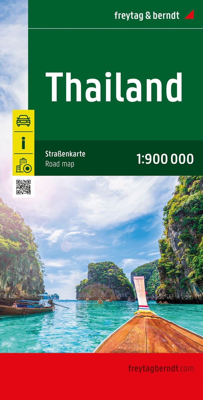 Carte routière - Thailande | Freytag & Berndt carte routière Freytag & Berndt