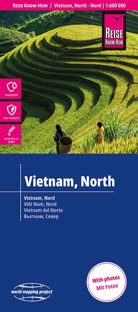 Carte routière - Vietnam Nord | Reise Know How carte routière Reise Know-How
