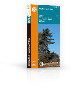 Carte topographique n° 25/3-4 - Heusden-Zolder (Belgique) | NGI topo 25 carte de randonnée IGN Belgique 