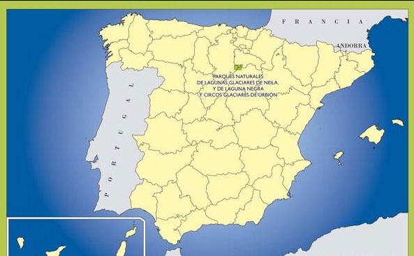 Carte topographique - Parques Naturales de Neila, Laguna Negra y Urbión | CNIG carte de randonnée CNIG