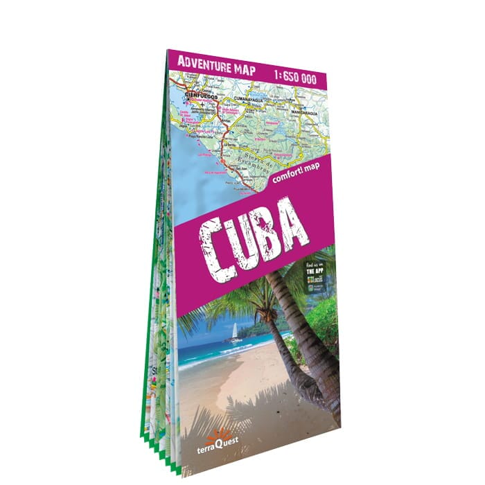 Carte touristique plastifiée - Cuba | TerraQuest carte routière Terra Quest