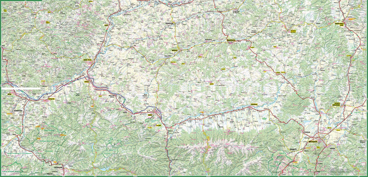 Carte touristique plastifiée - Transylvanie | TerraQuest carte routière Terra Quest