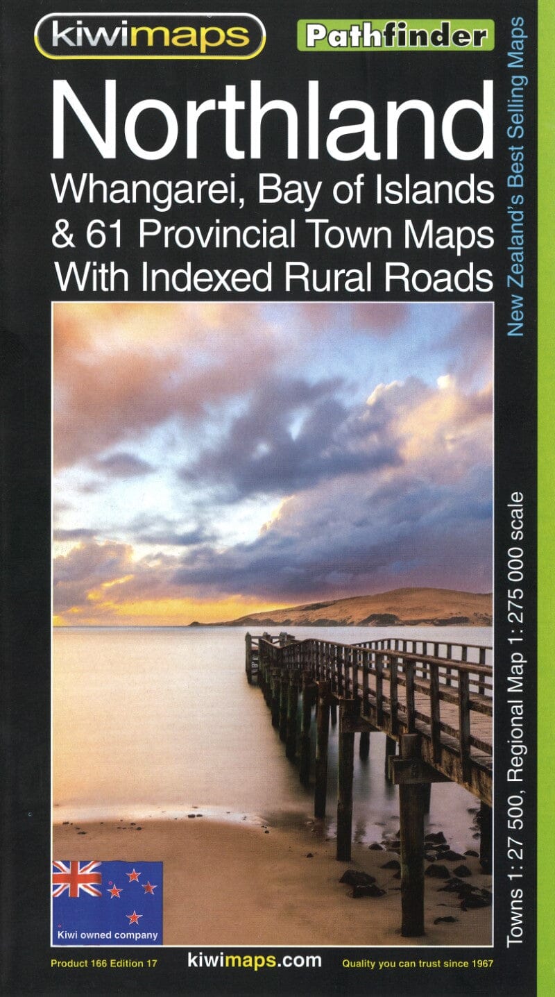 Cartes des villes provinciales de Northland et Wangarei (Nouvelle-Zélande) | Kiwi Maps carte routière Kiwi Maps Default Title
