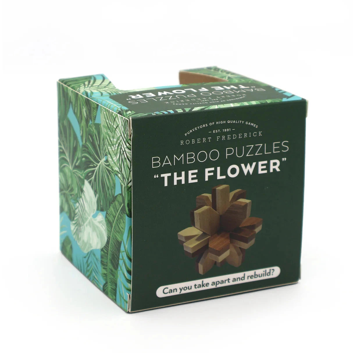 Casse-tête 3D en bambou - The Flower (6 ans et +) | Robert Frederick jeu Robert Frederick 