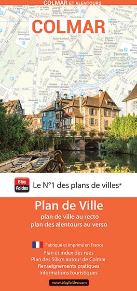 Colmar, Haut-Rhin - Plan de ville | Blay Foldex plan de ville Blay Foldex