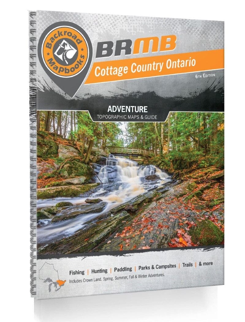 Cottage Country Ontario Backroad Mapbook | Backroads Mapbooks atlas Backroads Mapbooks Default Title