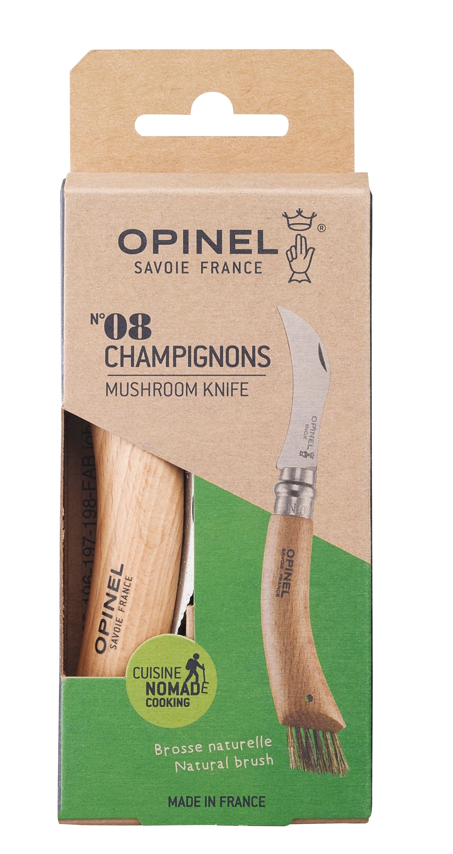 Couteau à Champignon Opinel N°08 Hêtre Couteau de poche Opinel 