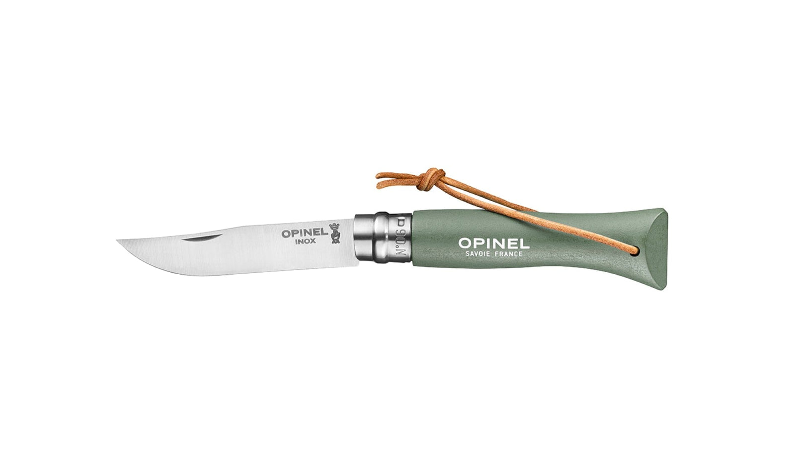 Couteau Opinel N°06 Baroudeur Sauge Couteau de poche Opinel