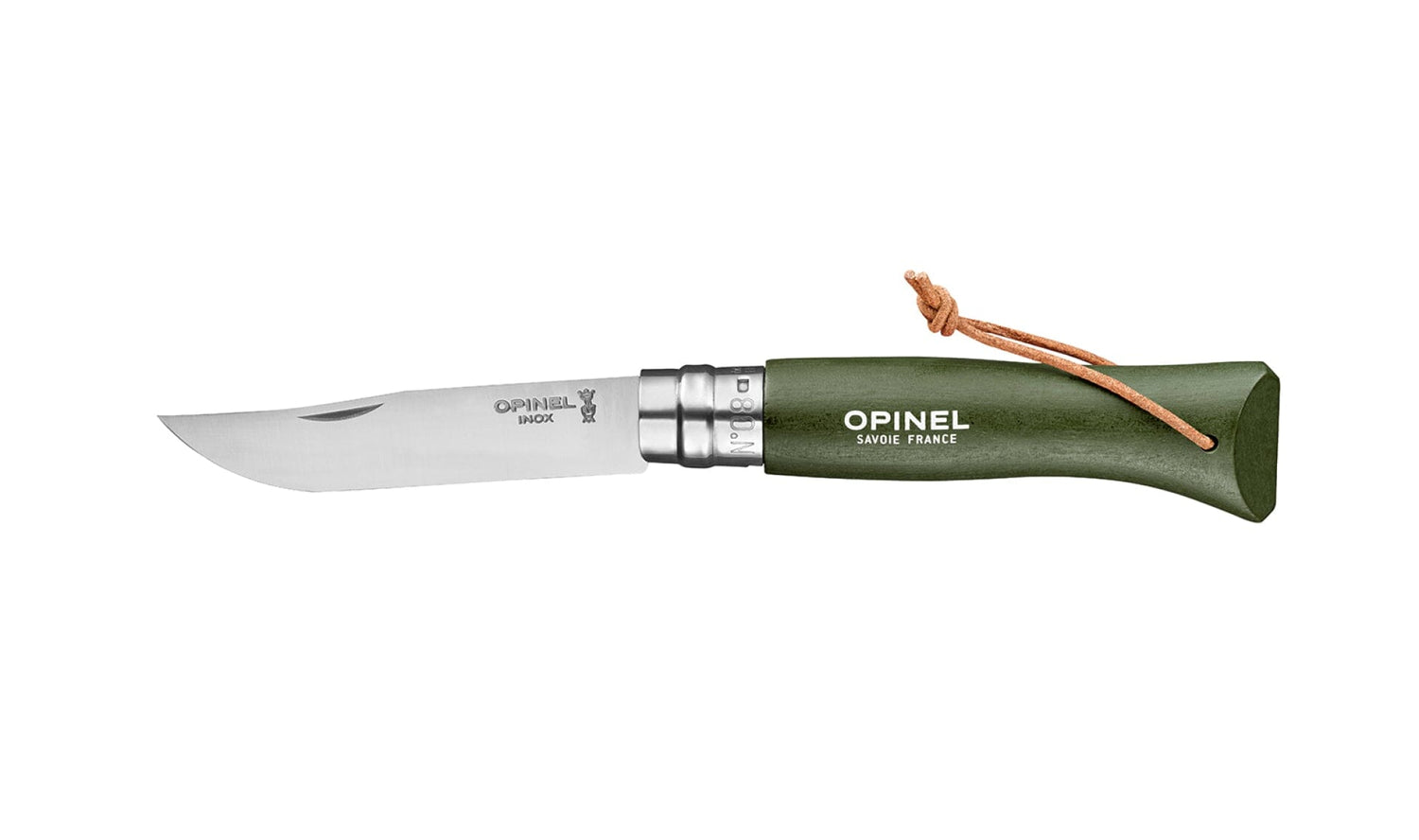 Couteau Opinel N°08 Baroudeur Kaki Couteau de poche Opinel