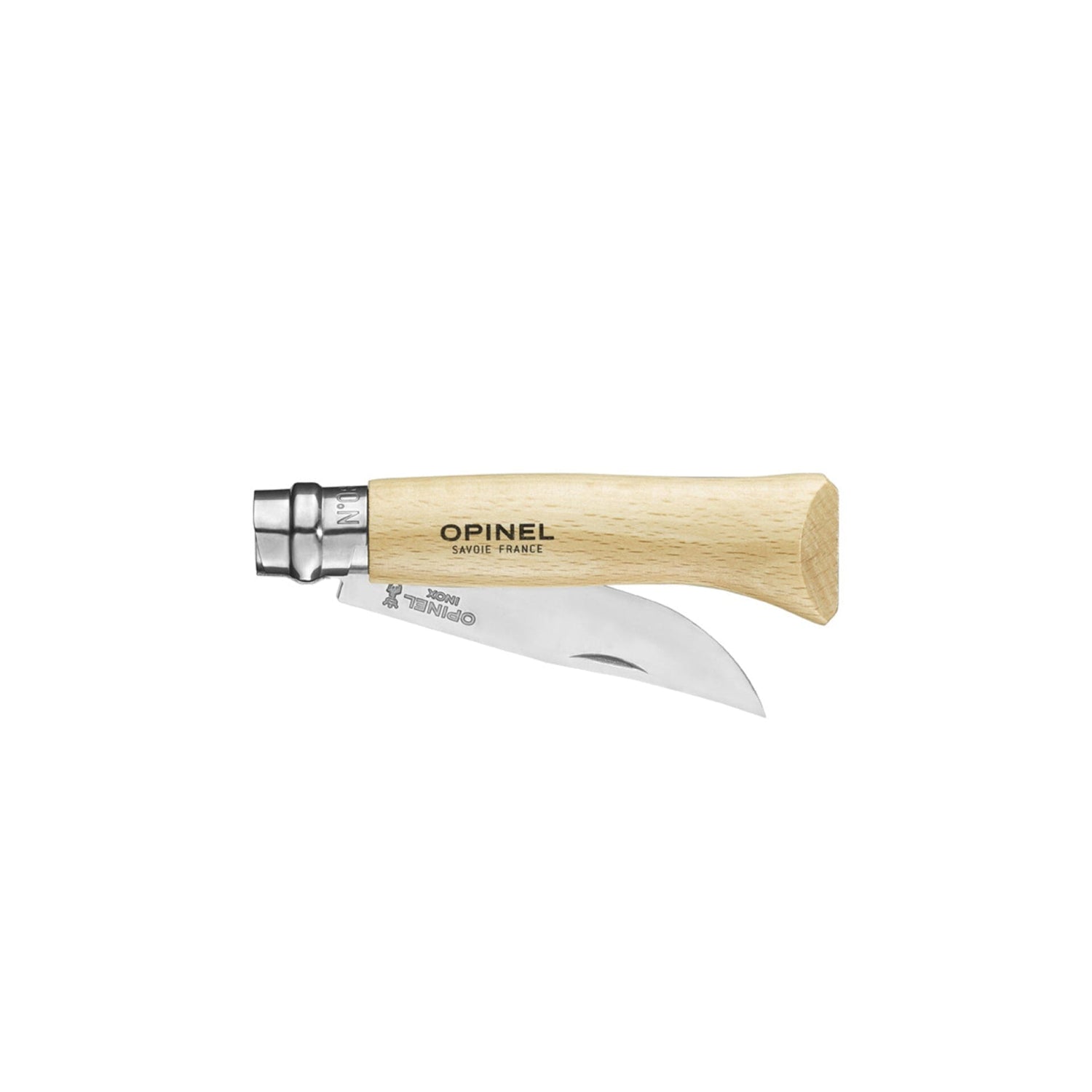 Couteau Opinel N°08 Inox – Manche hêtre Couteau de poche Opinel