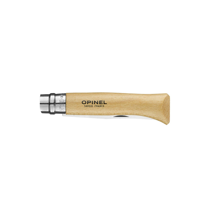 Couteau Opinel N°10 Inox – Manche hêtre Couteau de poche Opinel