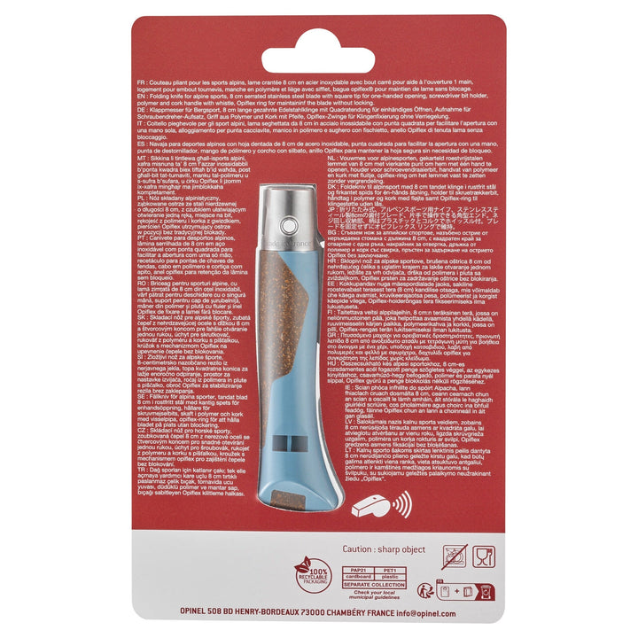 Couteau Opinel néo7 Alpine Couteau de poche Opinel 