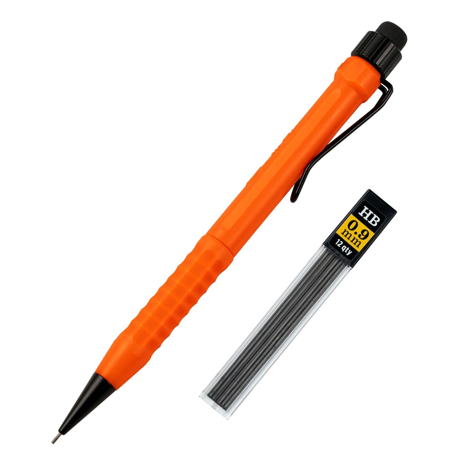 Crayon mécanique étanche – Précision 0.9 mm (OR9 / BK9) | Rite in the Rain carnet de voyage Rite in the Rain Orange