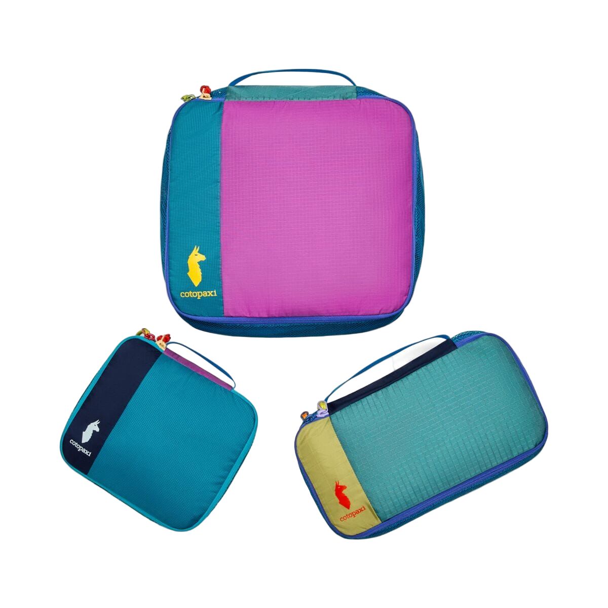 Cubes organisateur de voyage (lot de 3) - Cubo Del Dia - couleurs aléatoires | Cotopaxi accessoire Cotopaxi 