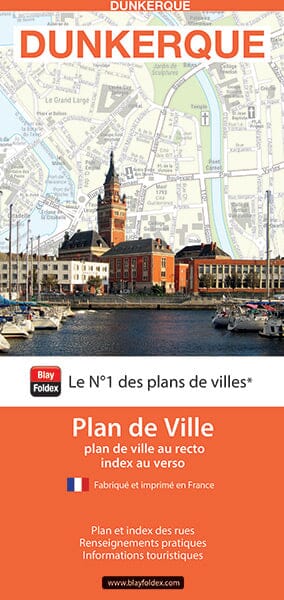 Dunkerque, Nord - Plan de ville | Blay Foldex plan de ville Blay Foldex