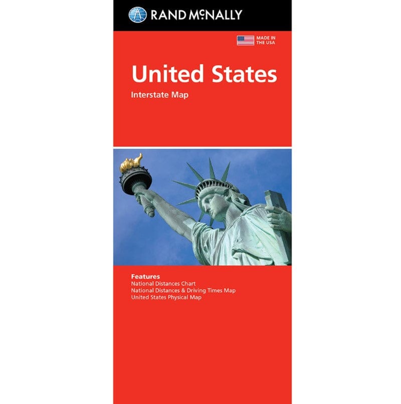 États-Unis, autoroutes inter-États | Rand McNally carte pliée Rand McNally 