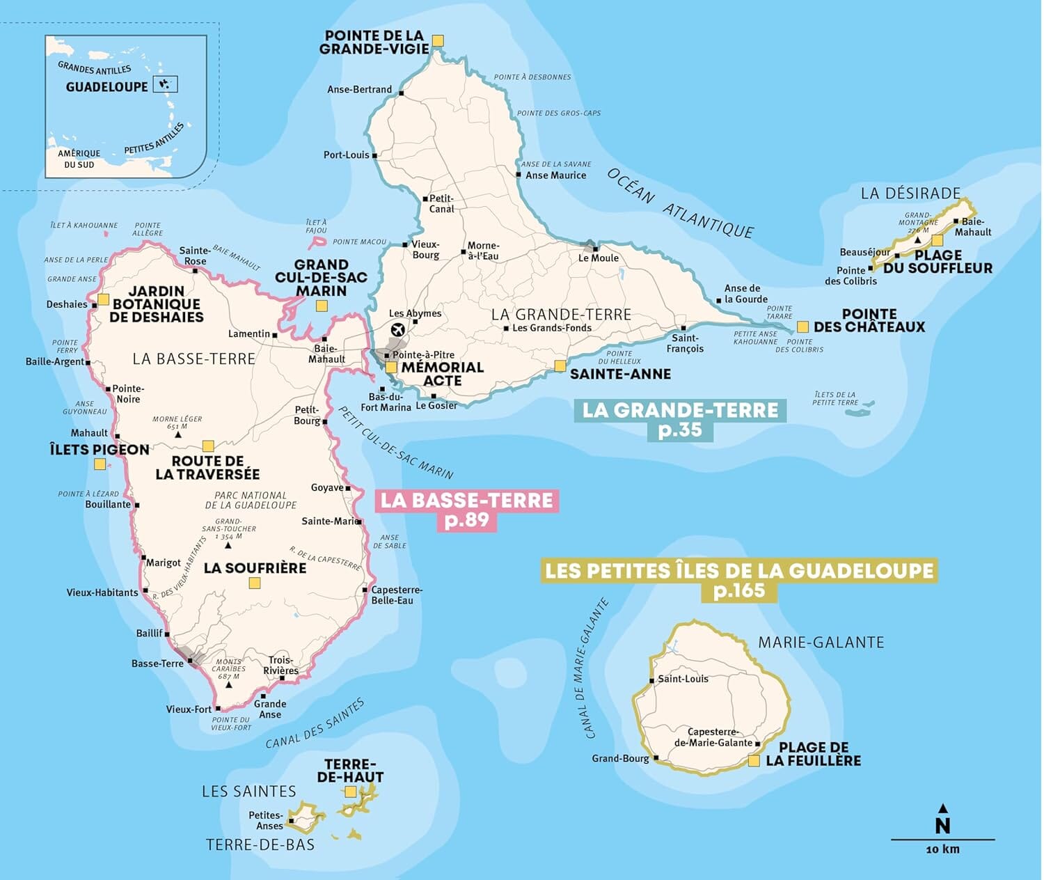 Géoguide (coups de coeur) - Guadeloupe 2026 | Gallimard guide de voyage Gallimard 