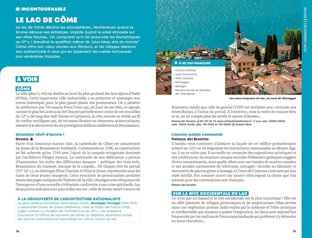Géoguide (coups de coeur) - Italie du Nord - Édition 2025 | Gallimard guide de voyage Gallimard 