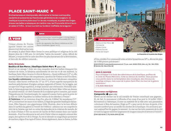 Géoguide (coups de coeur) - Venise - Édition 2024 | Gallimard guide de voyage Gallimard 