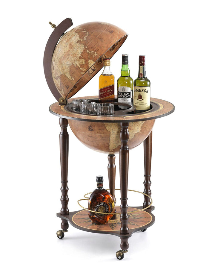 Globe-Bar "Da Vinci" - Diamètre 40 cm | Zoffoli carte murale hors dimensions Zoffoli 