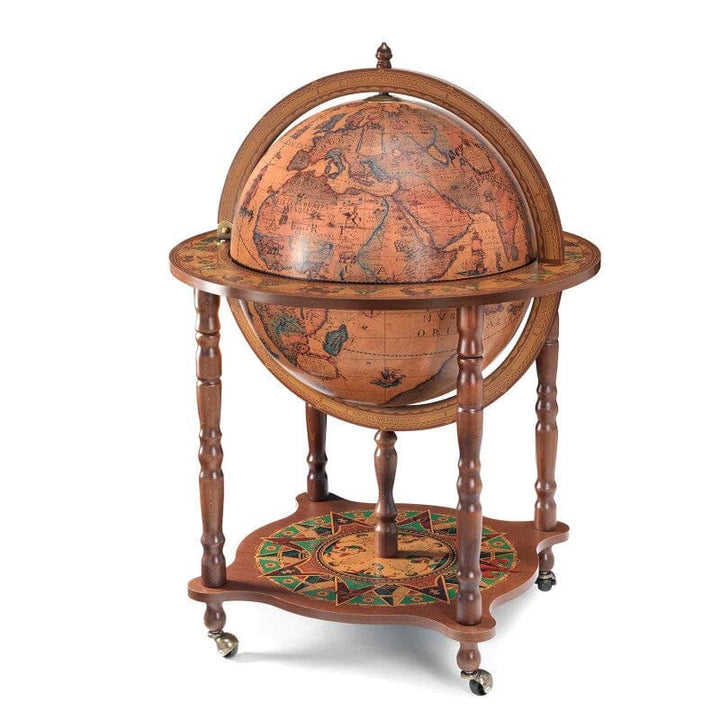 Globe-Bar "Dedalo" de style classique - Diamètre 50 cm | Zoffoli carte murale hors dimensions Zoffoli 