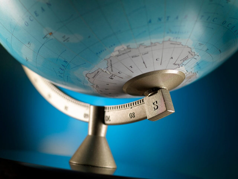 Globe éducatif "James Cook" - Diamètre 33 cm, couleur bleu | Zoffoli carte murale hors dimensions Zoffoli 